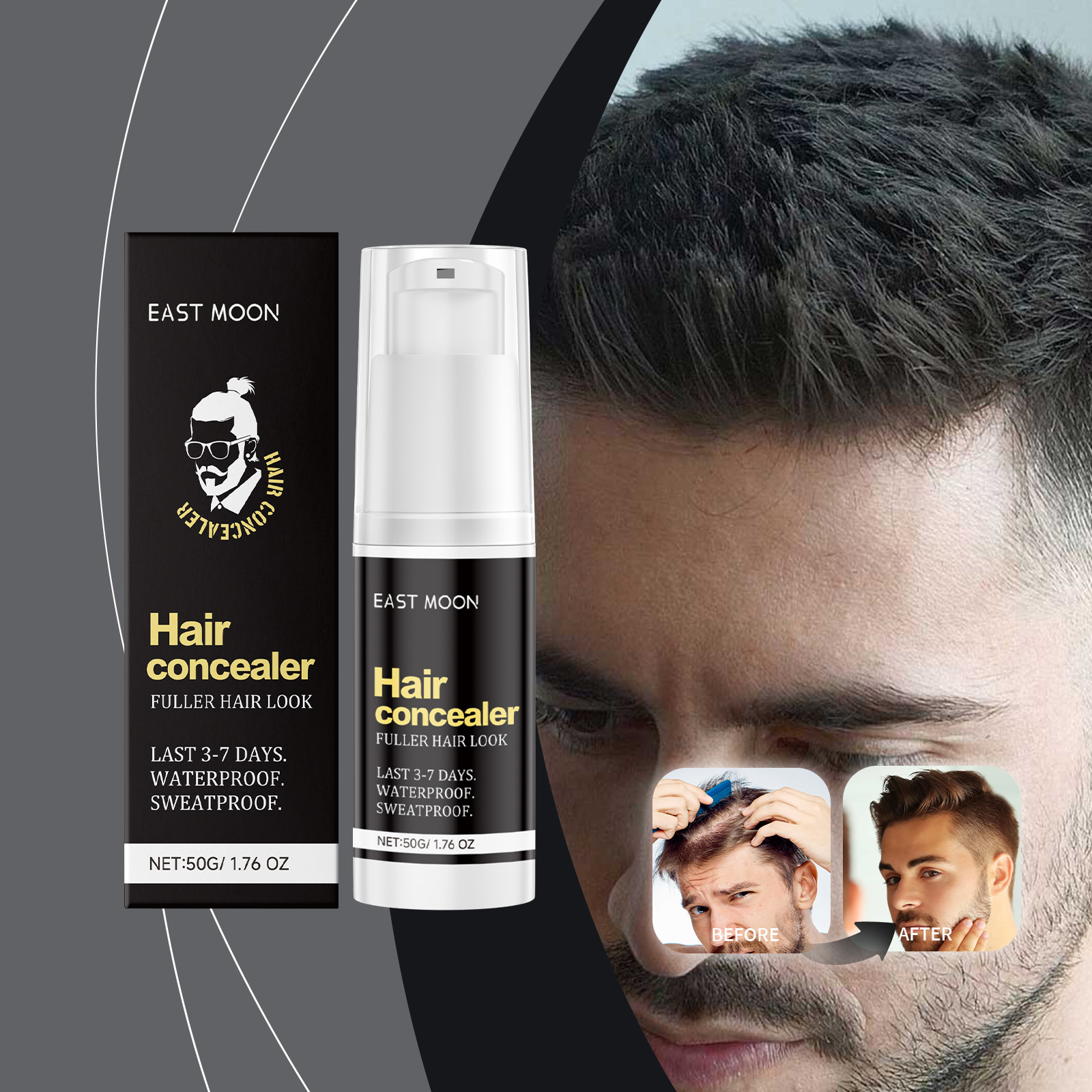 Licorice Root Extract - Crème Correctrice Couvrante pour Cheveux –