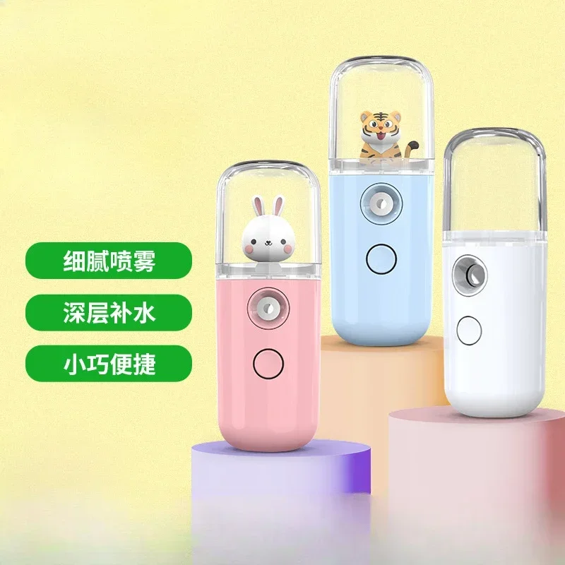 Skincare Glowing - Dessin animé Mini humidificateur Facial visage