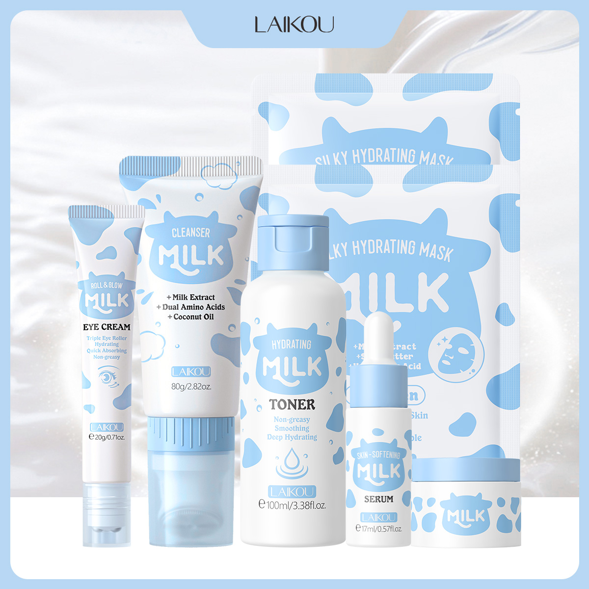 Skincare Glowing - LAIKOU – Coffret Soin Hydratant au