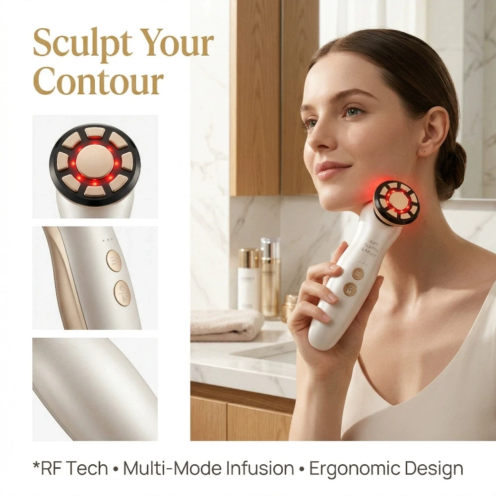 Masseur facial RF, thérapie pa - Skincare Glowing avis et prix