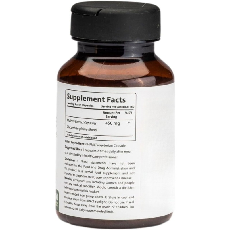 Capsules d'extrait de racine d - Licorice Root Extract avis et prix