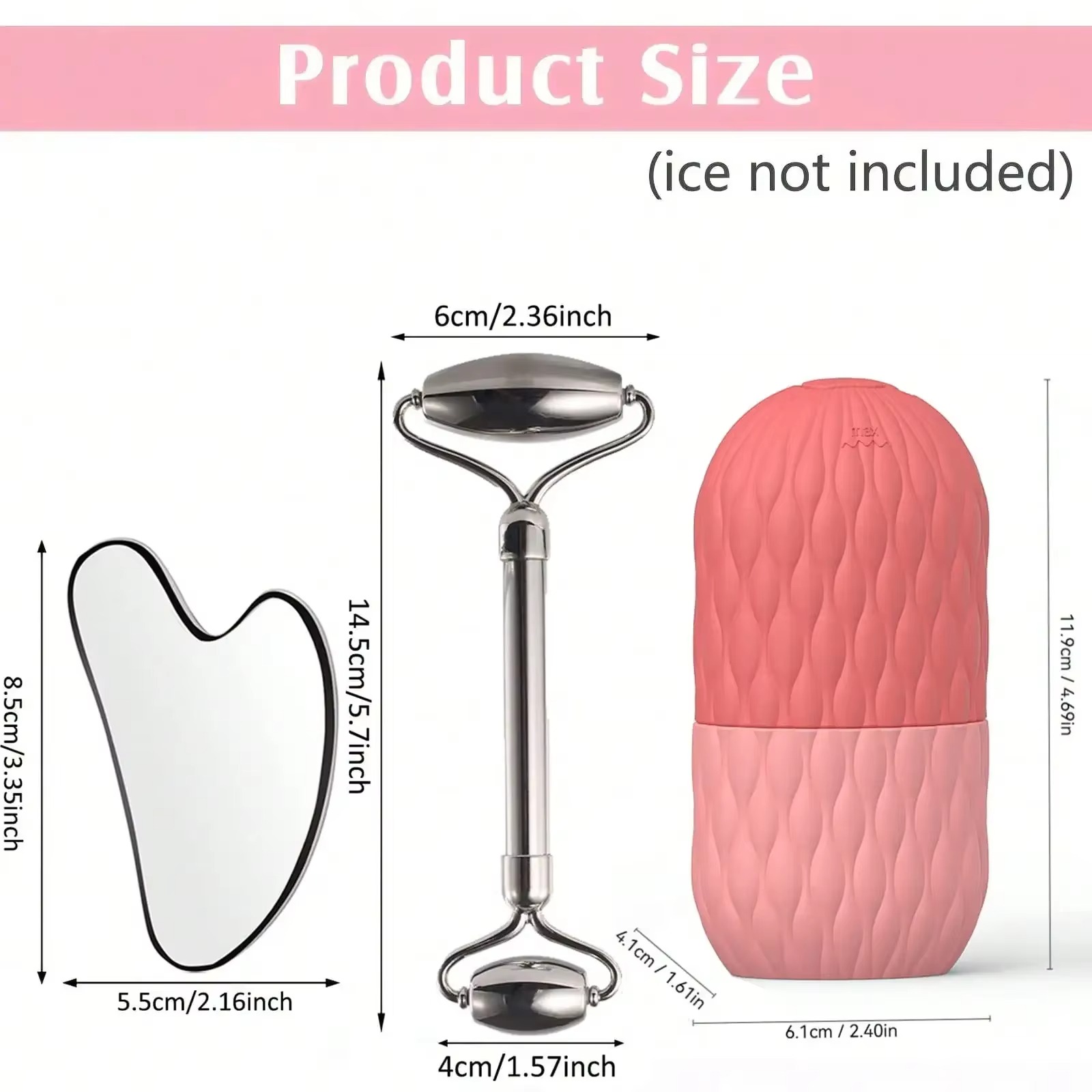 Rouleau de glace et ensemble G - Skincare Glowing avis et prix