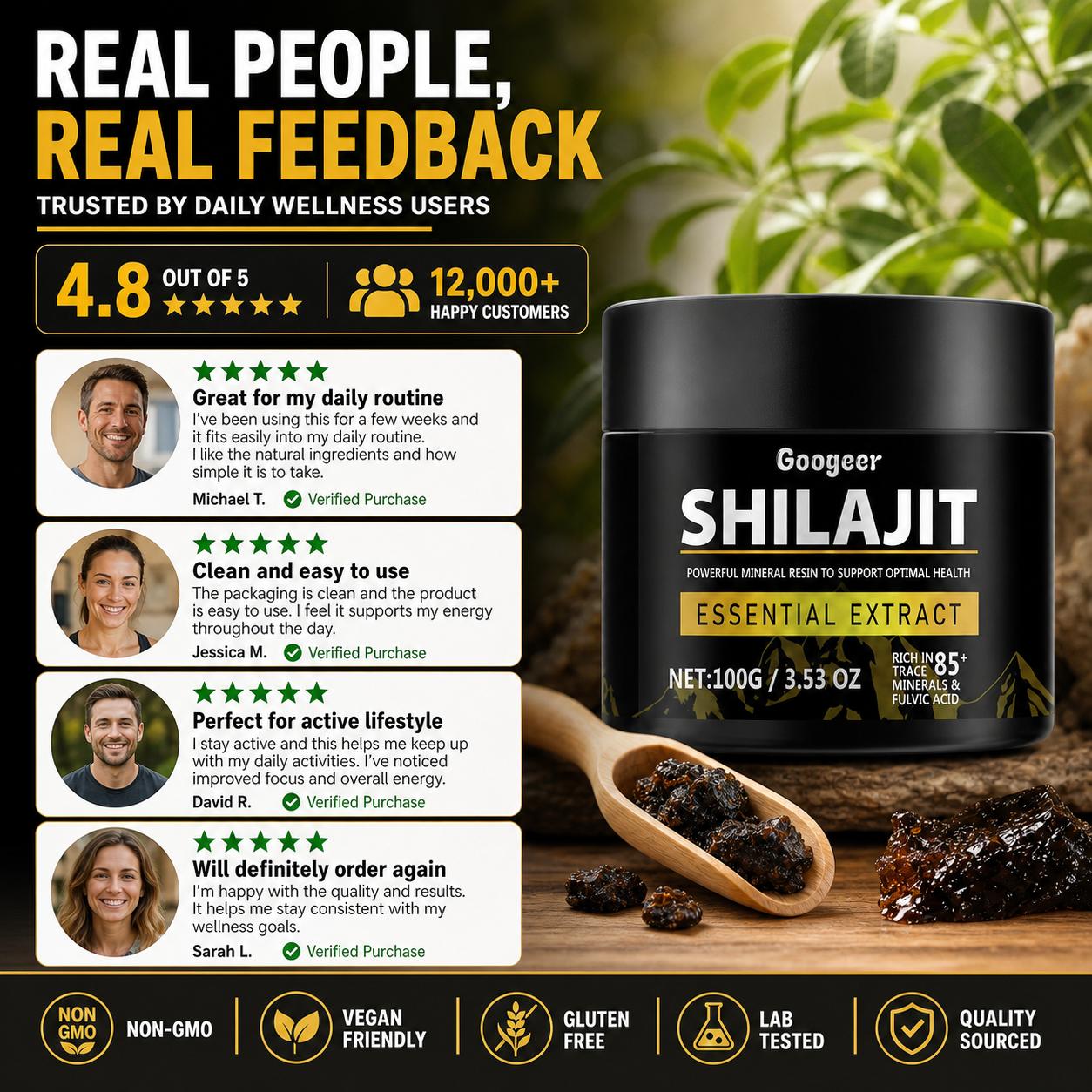 Googeer Extrait de Shilajit en - Licorice Root Extract avis et prix