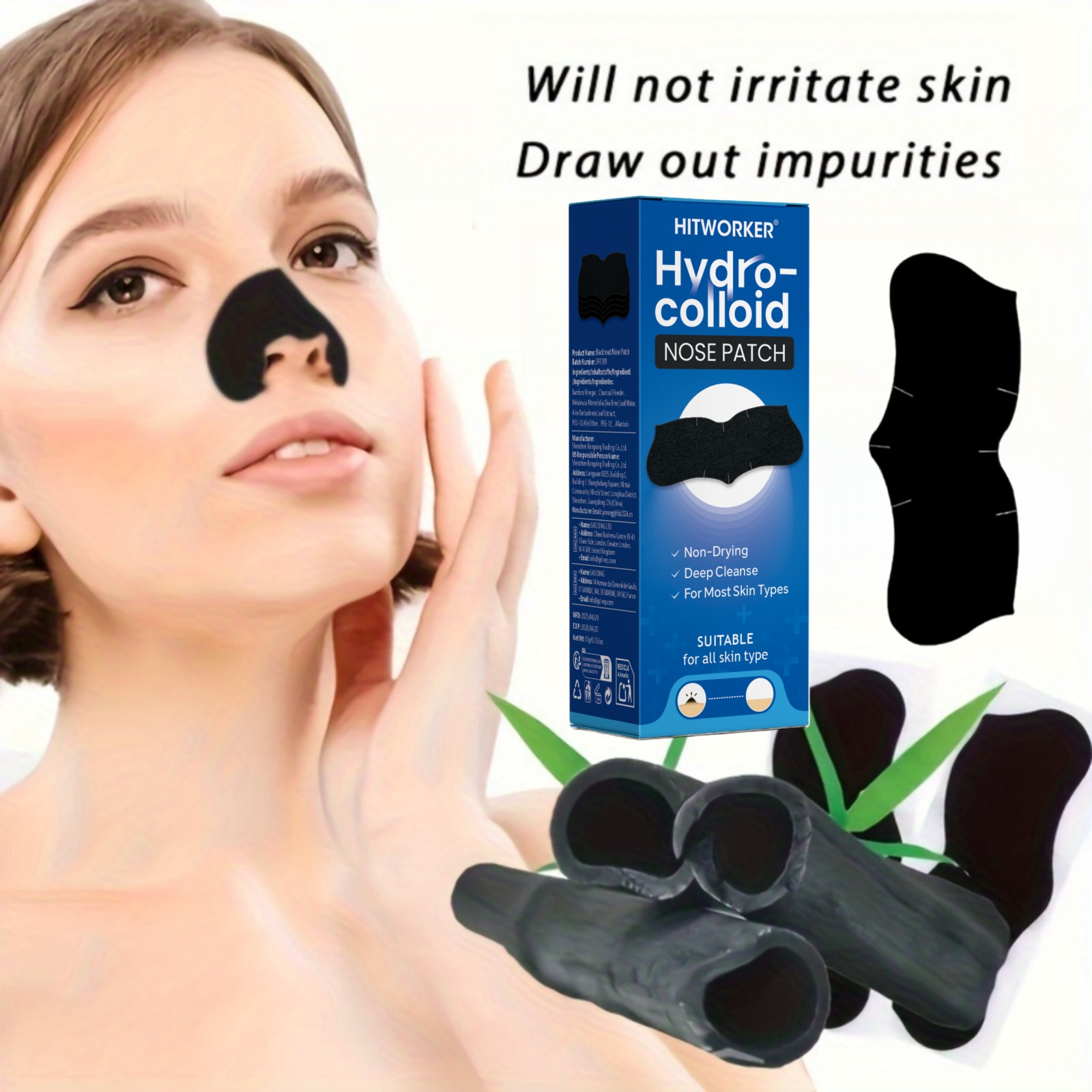 Bandes nasales nettoyantes pou - Skincare Glowing avis et prix